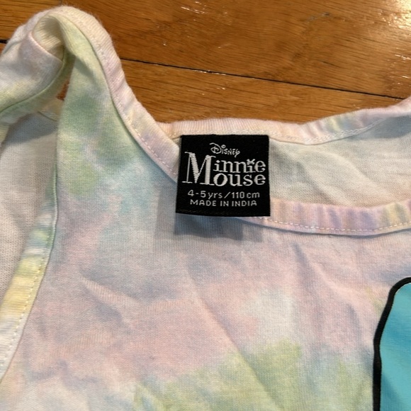 Disney Minnie mouse 4-5 years girls tank top good condition - Picture 3 of 3